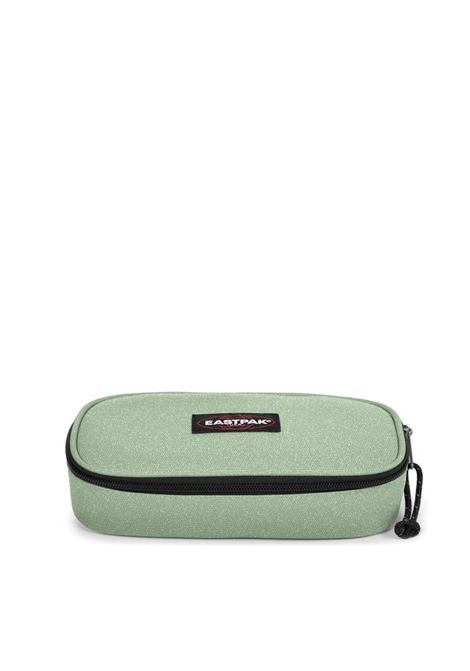 Astuccio Oval Spak frost ( verde brillantinato ) EASTPAK | EK0007172O61
