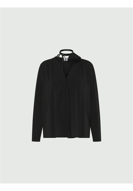 blusa con nastro e fiore MARELLA | RIGOLO001