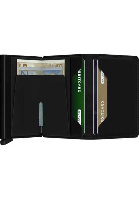Slim wallet Matte black SECRID | SM-MATTEBLACK