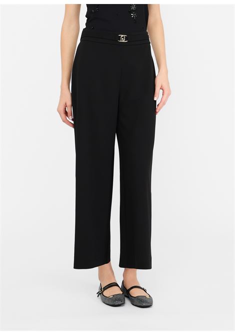 Pantaloni cropped con cintura LIUJO | MF5260J193022222