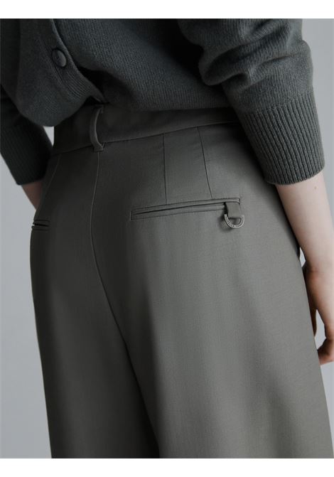 Pantalone ampio in gabardina Ulzio OLIVA MARELLA | ULZIO002