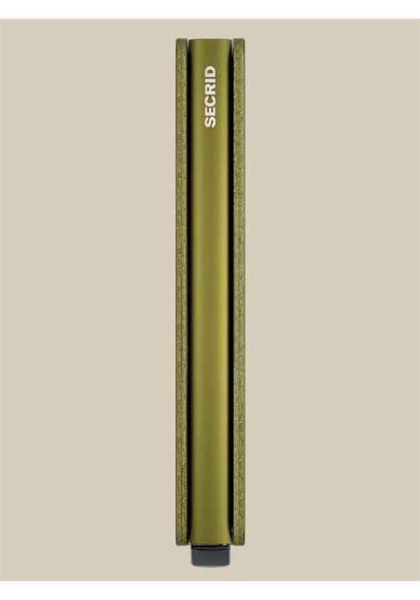slimwallet crisple verde muschio SECRID | SC-CRISPLEKELP