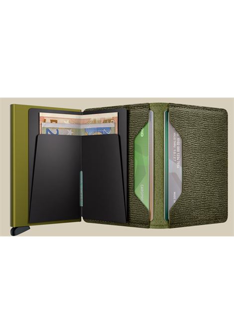 slimwallet crisple verde muschio SECRID | SC-CRISPLEKELP
