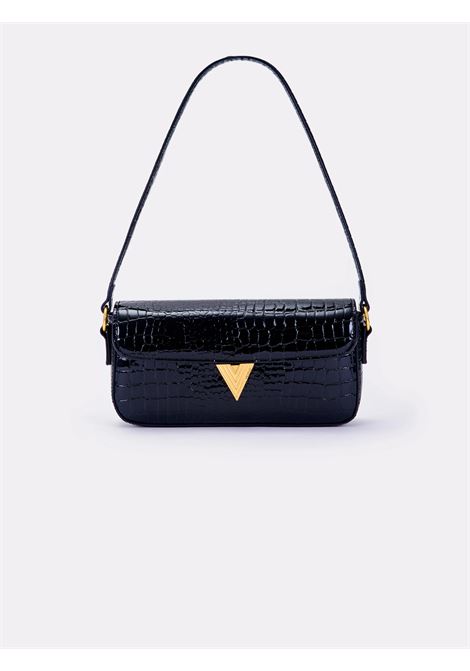 Borsa Pencil Crocco Effect VICOLO | XF0010NERO