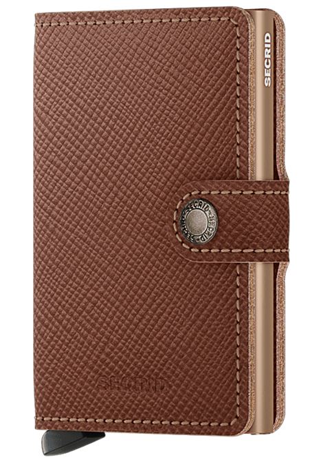 miniwallet saffiano caramel