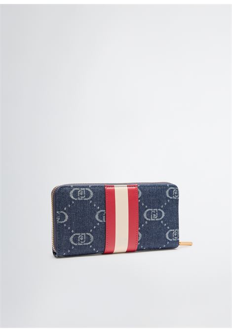 Portafoglio zip around jacquard LIUJO | AA5155D320000770