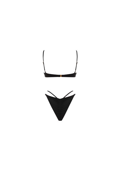 MARINA LYCRA LUCIDA NERO MATINEE | CB6018NERO