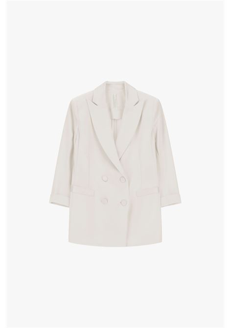 blazer doppiopetto con maniche tre quarti IMPERIAL | JU25LAWLATTE