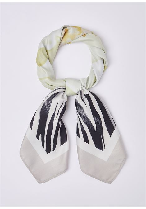 Foulard con fiore Peonia