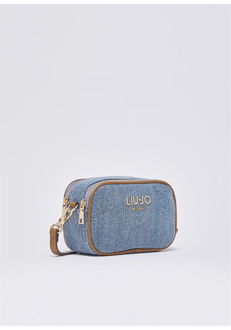 Borsa a tracolla piccola in denim LIUJO | AA6100T377A74015