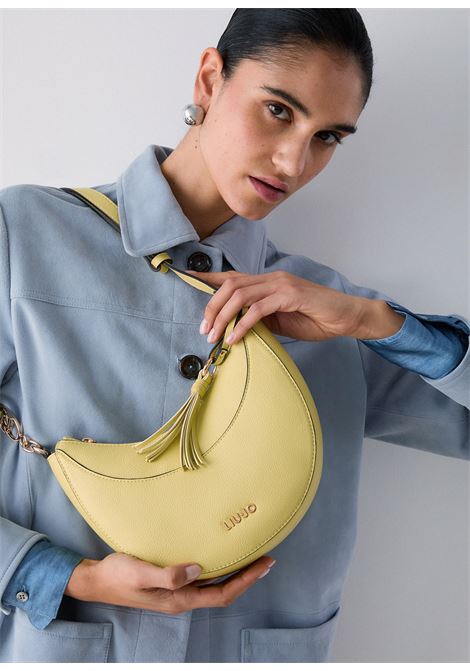 Borsa hobo media con charm