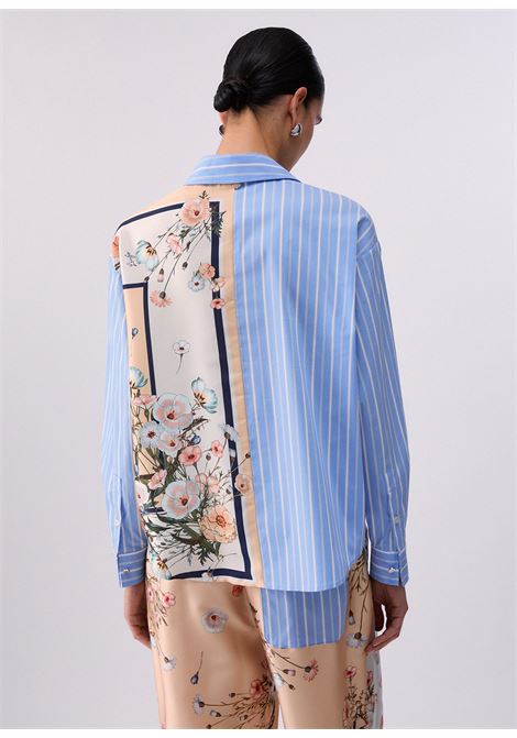 Camicia in twill stampato e popeline LIUJO | WA6383T2555P9547