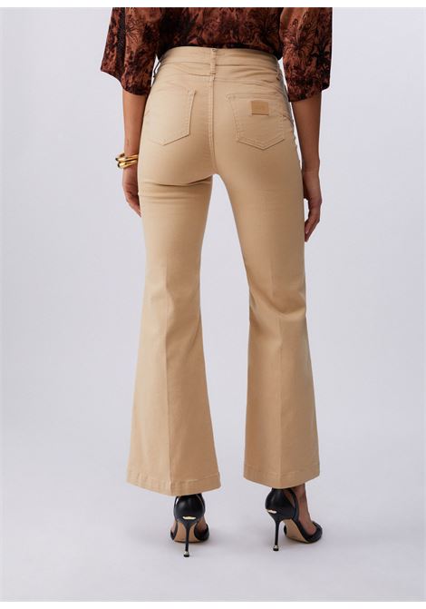 Pantaloni flare con bottoni logati LIUJO | WA6403T367A41208