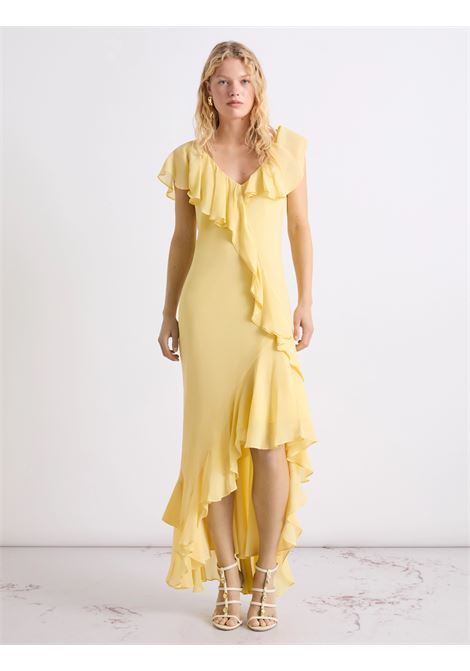 abito con volant Giallo MARELLA | MLLBACINI002
