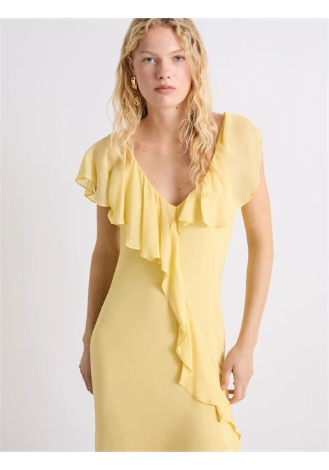 abito con volant Giallo MARELLA | MLLBACINI002