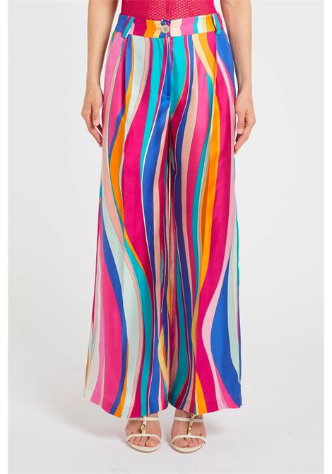 Pantalone over in seta donna Marella Mllopossum MARELLA | MLLOPOSSUM003