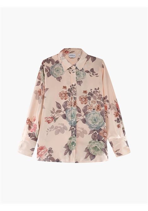 Camicia in twill di seta stampato MARELLA | MLLSALVE001