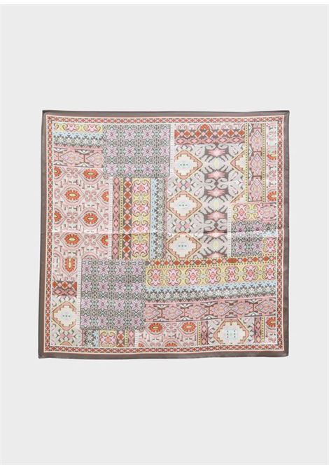 foulard floreale NALì | KESC0006GRIGIO